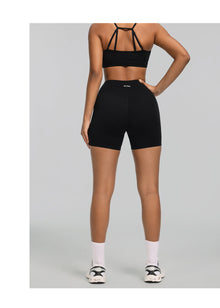 High-Waisted Impact Mesh Shorts | Black