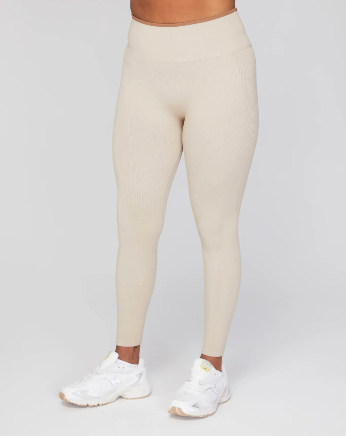 High Rise Impact Legging | Hazelnut