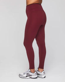 High Rise Impact Legging | Rosewood