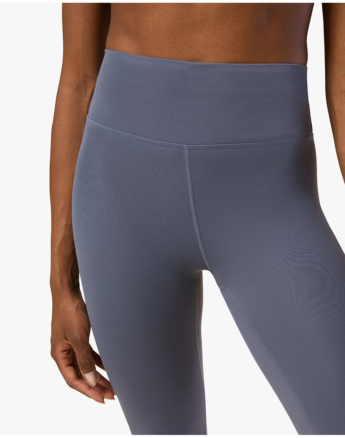 High Rise Legging | Stone Blue