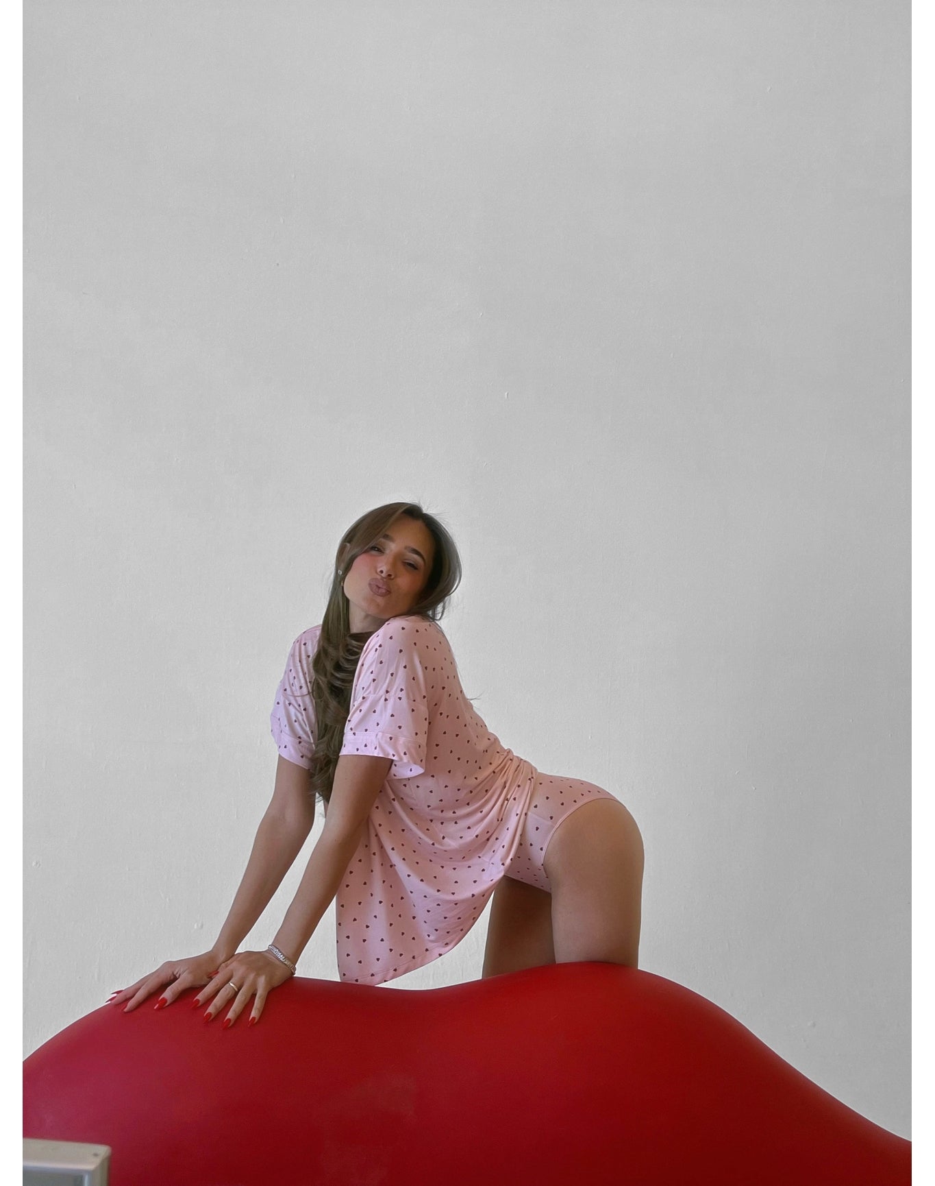 High Waisted Bottom | Blossom x Merlot