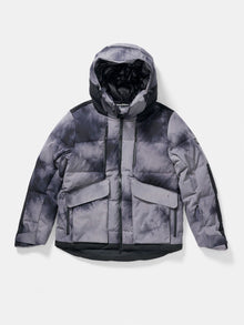 Man Peak Down Parka - Haze Dye - flat lay