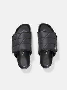 Unusex Puffy Slide - Black