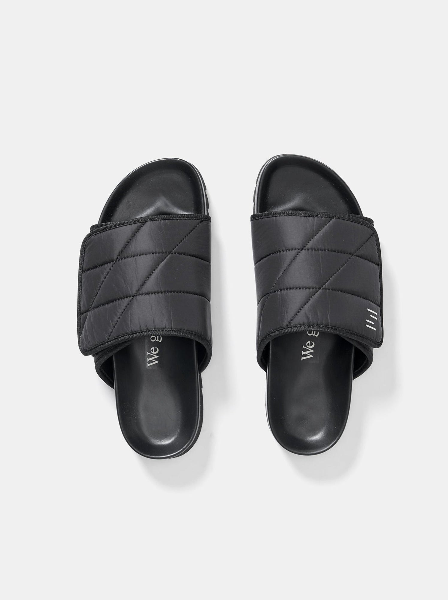 Unusex Puffy Slide - Black