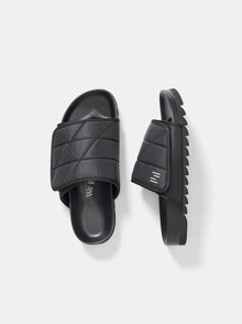 Unusex Puffy Slide - Black