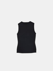 Woman Seamless Tank - Black
