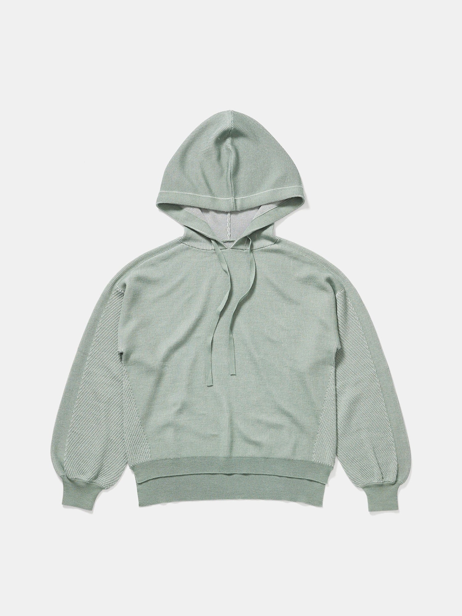 Woman Icon Hoodie - Sage - flat lay - front