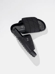 Unusex Puffy Slide - Black