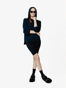 Woman Icon Hoodie - Black - front