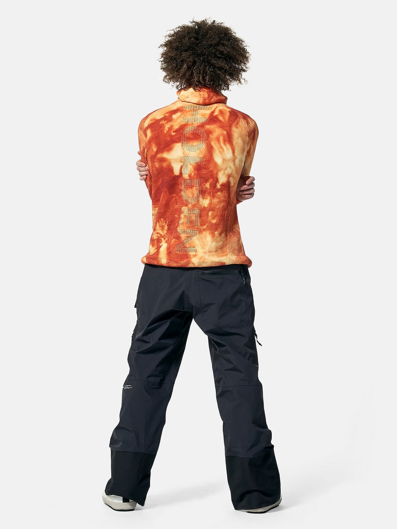 Man 3-Layer Alpine Pant - Black - back