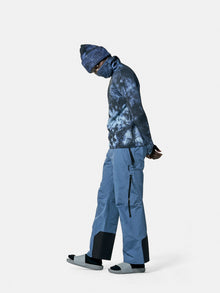 Man 3-Layer Alpine Pant - China Blue - left side