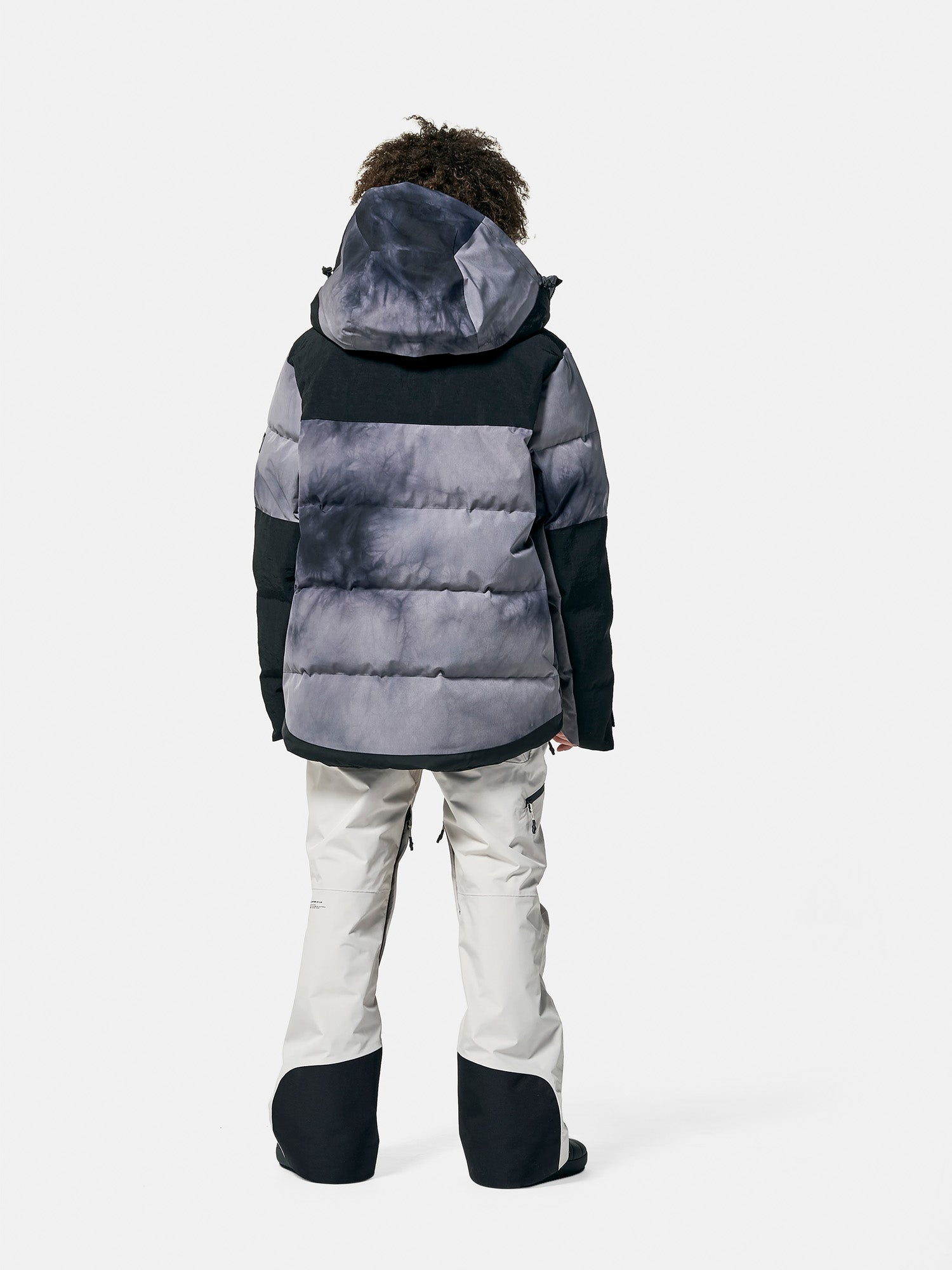 Man Peak Down Parka - Haze Dye - back