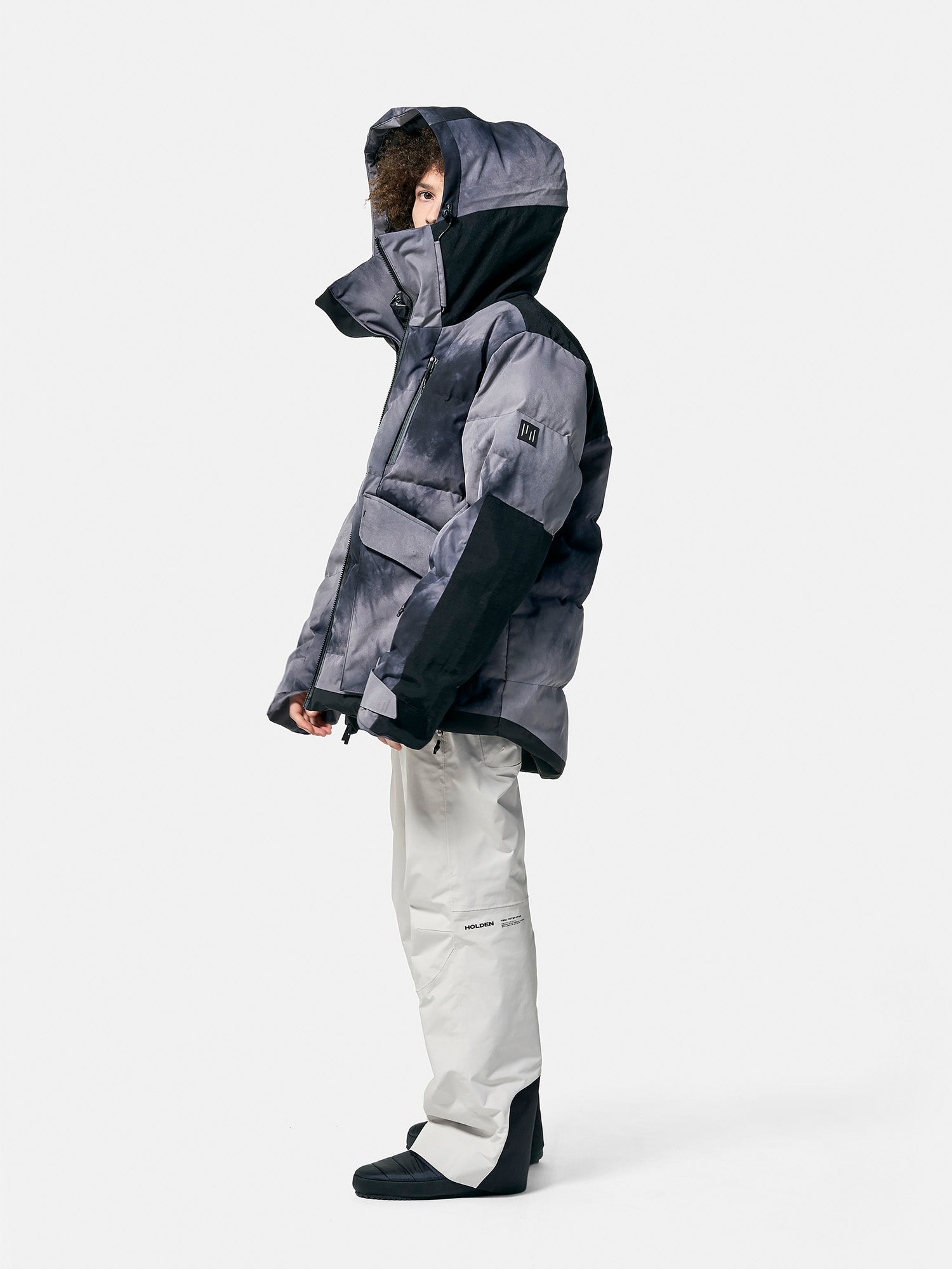 Man Peak Down Parka - Haze Dye