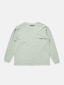 LS Tee - Sage - flat lay - front
