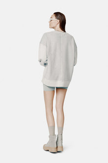 Unisex | Oversized French Terry Crew | Quarry
