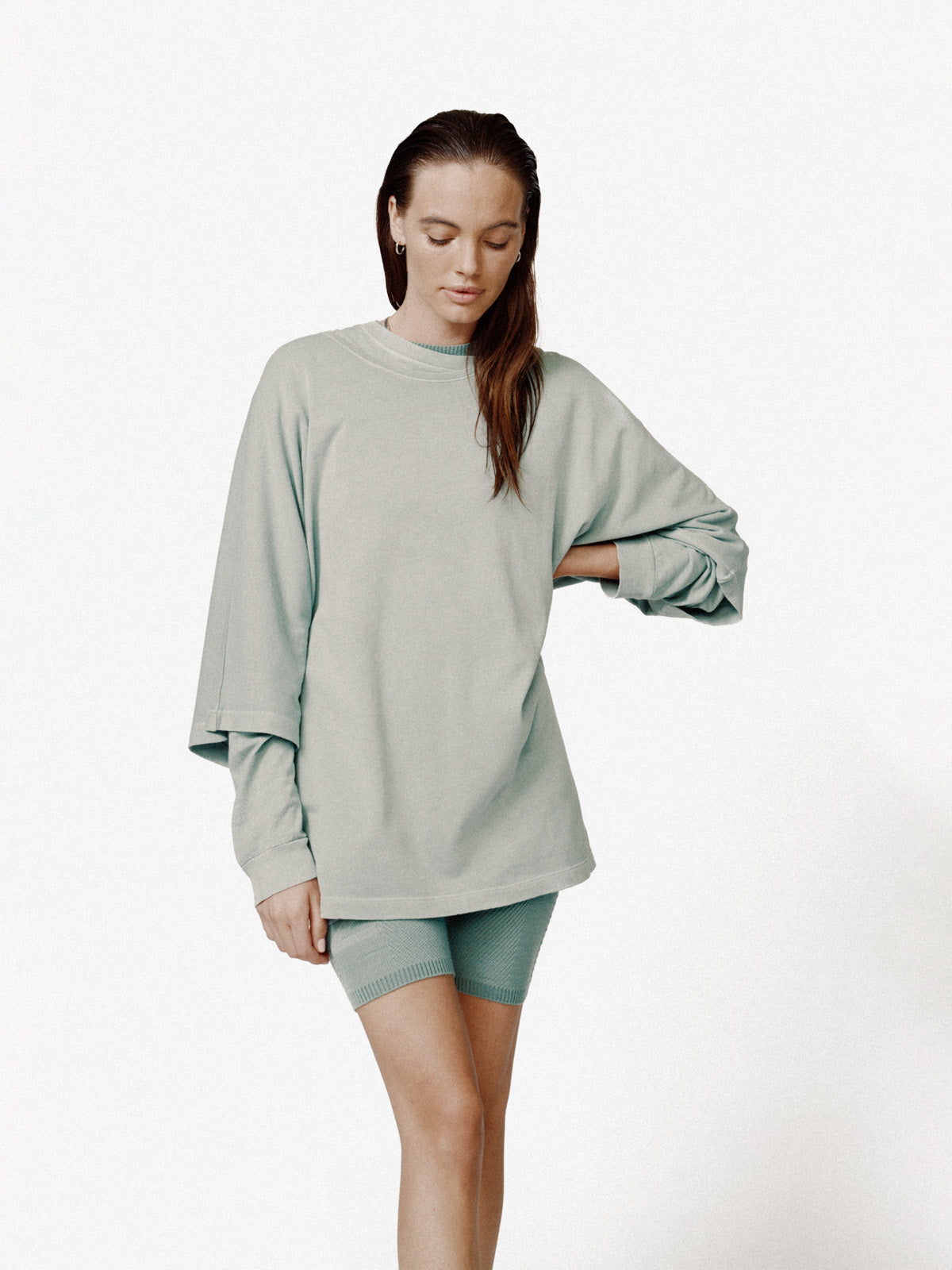 Unisex | Knit Dojo Top | Sage