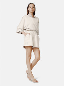 Womens | French Terry Lounge Short | Hay