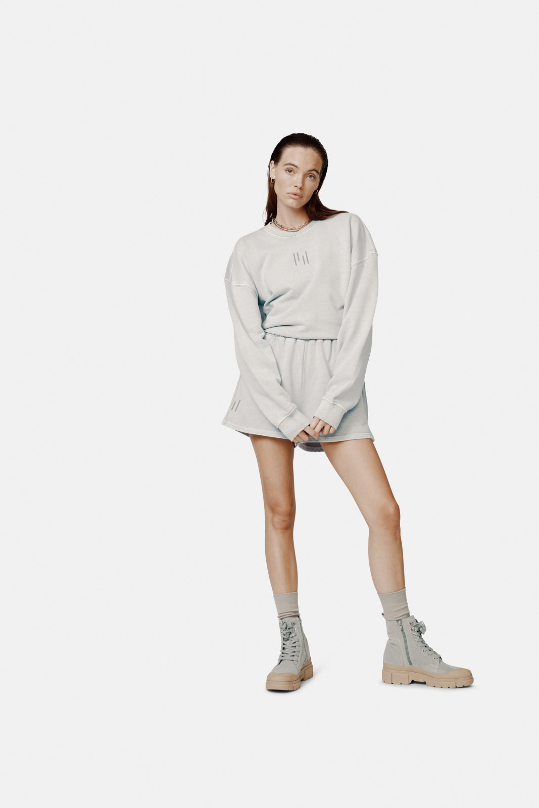Womens | French Terry Lounge Short | Quarry