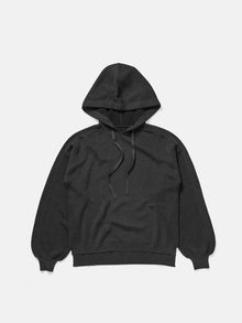 Woman Icon Hoodie - Black - flat lay