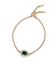 Tati Slider Bracelet | Emerald