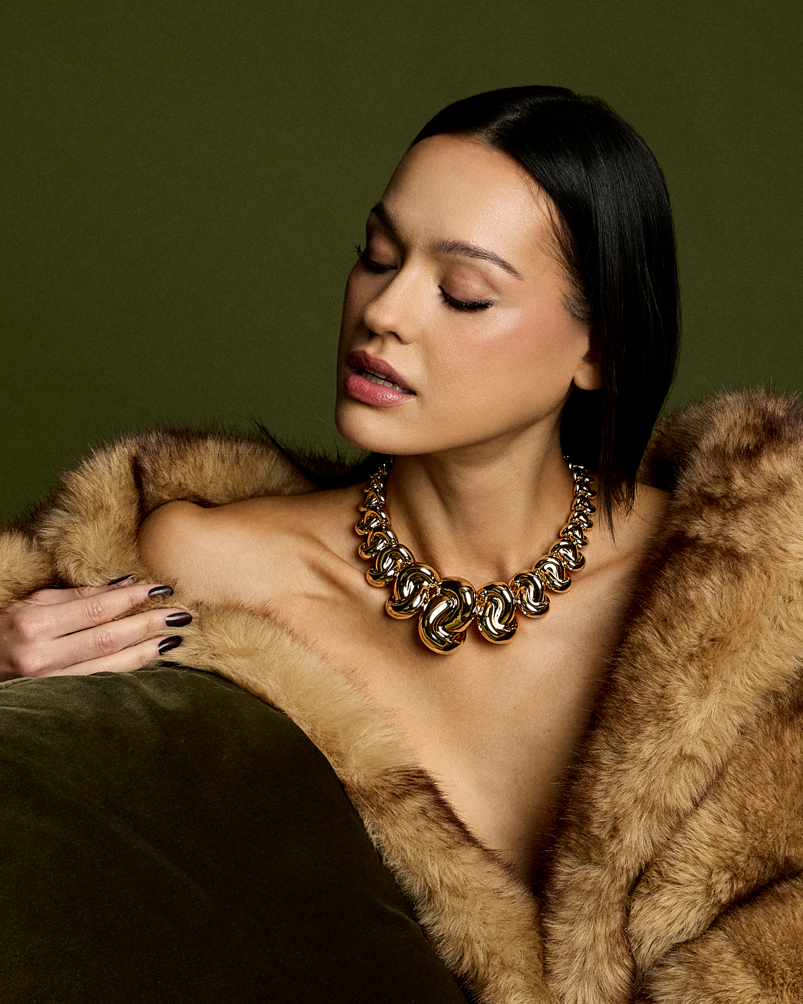 Multi Knot Necklace | Yellow Gold