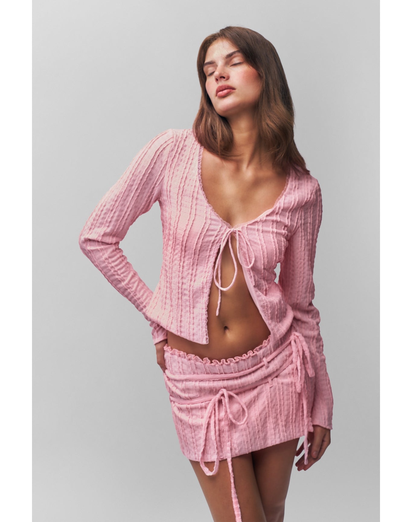 Holly Cardigan | Cotton Candy