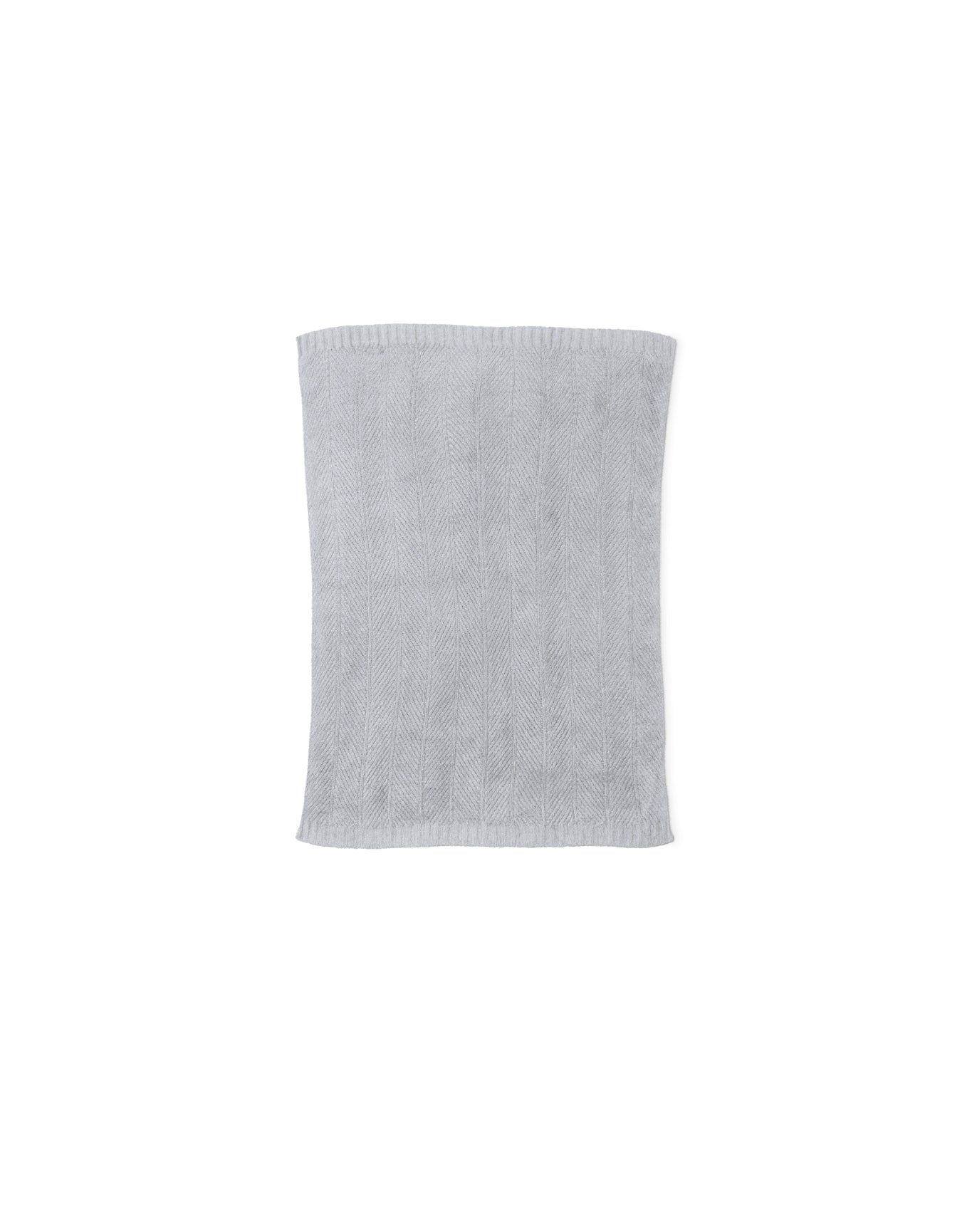 Home | Cozy Shine Herringbone Blanket 45X60 | Silver Sky