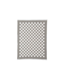Home | Cozychic Cotton Checkered Throw 54"X72" | Eucalyptus-Cream