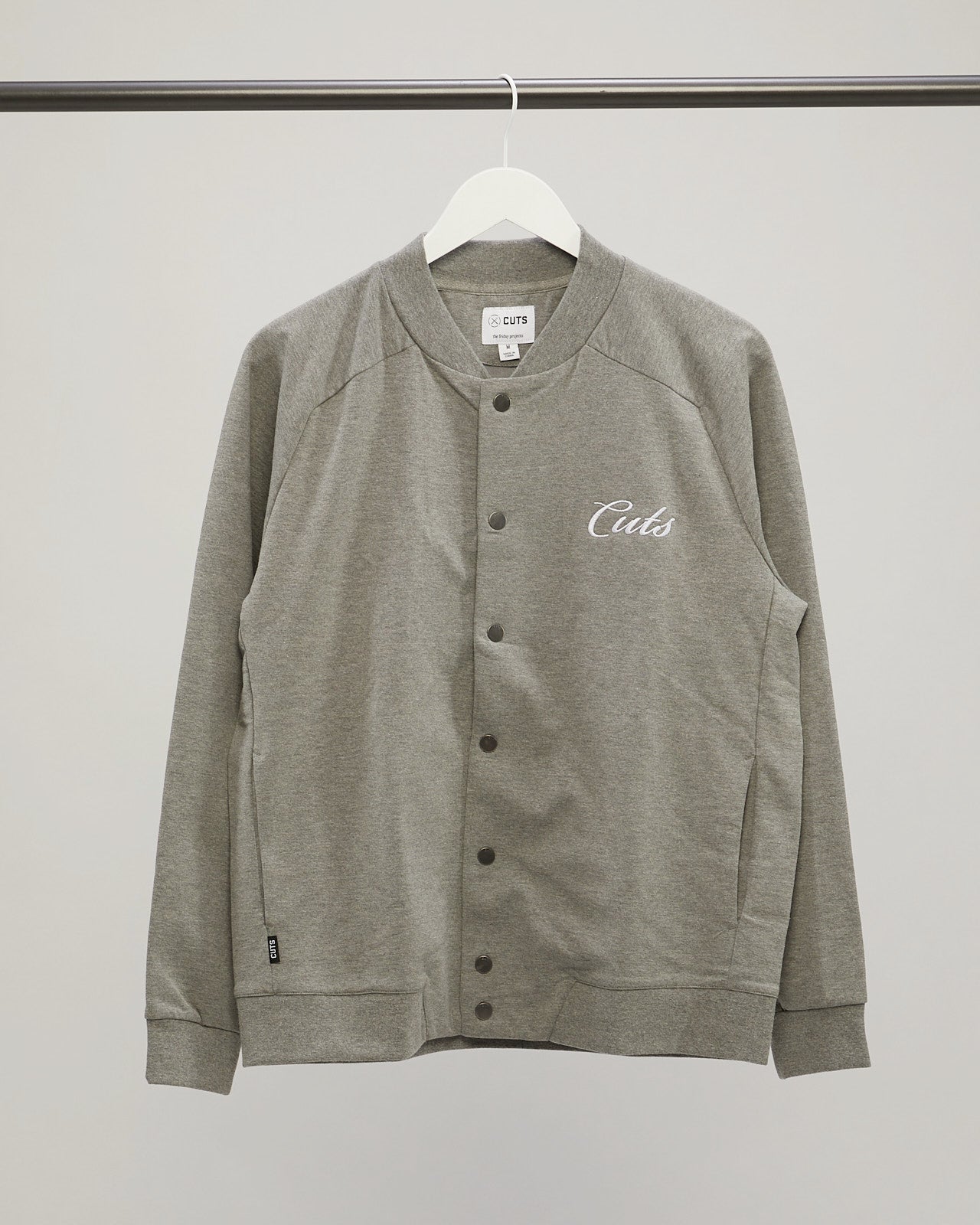 ◆PLASMA SPHERE◆ TULIP JACKET IN GRAY three-quarter sleeve womens-gray-ucf-knights-super-