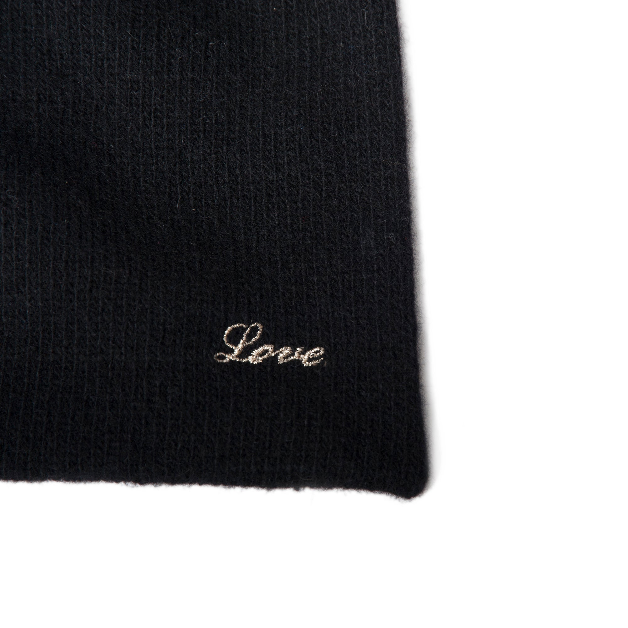 Unisex | Cashmere Pouch - I | Black