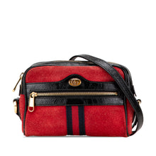 Gucci | Pre-Owned Mini Suede Ophidia Crossbody | Red