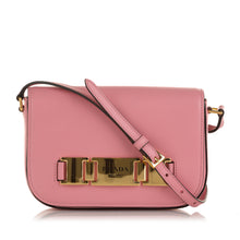 Prada Pre-Owned Glace Calf Etiquette Crossbody | Women | Pink