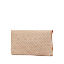 Celine | Pre-Owned Macadam Coated Canvas Clutch | Brown/Beige