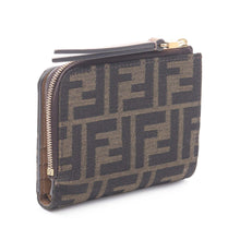 Fendi | Pre-Owned Zucca Bi-fold Wallet | Brown