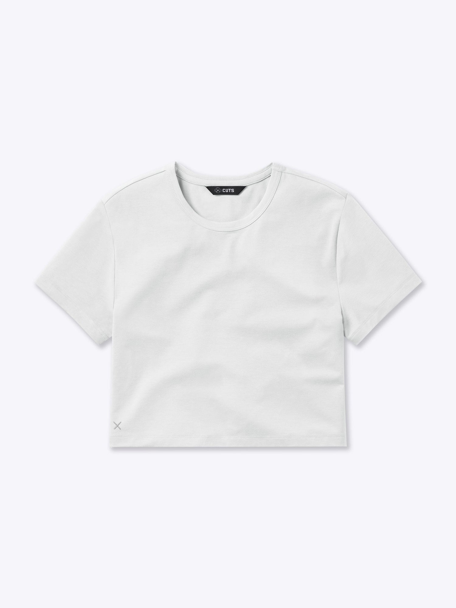 Womens | Almost Friday Tee Cropped | Ice