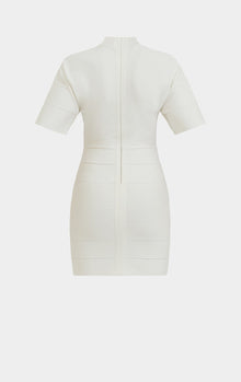 Icon Cut Out Dress | Alabaster