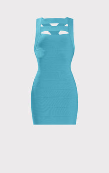 Icon Strappy Mini Dress | Seafoam