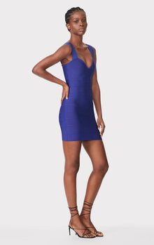 Icon Strappy Sweetheart Mini Dress | Iris