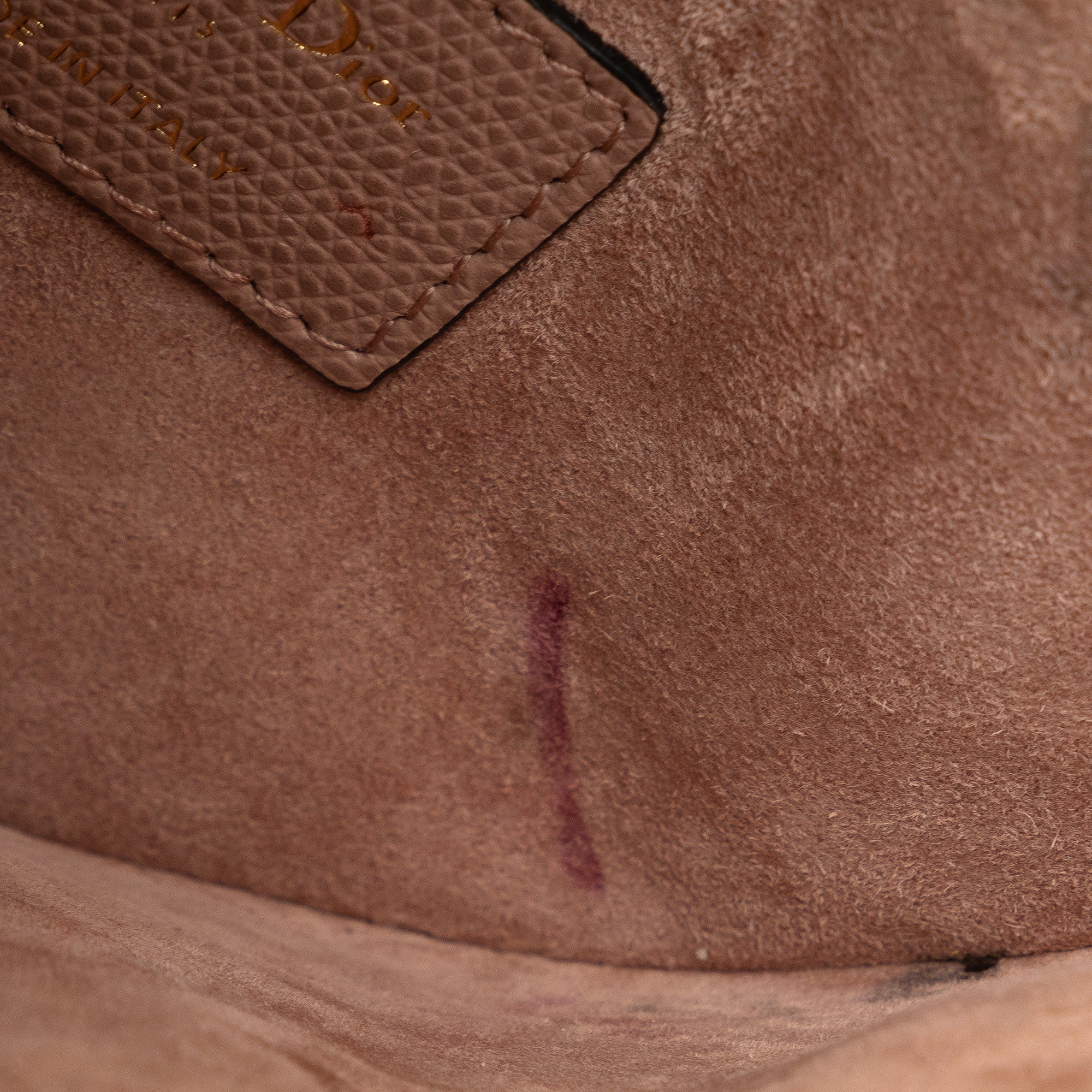 Dior | Pre-Owned Leather Saddle Belt Bag | Brown/Nude