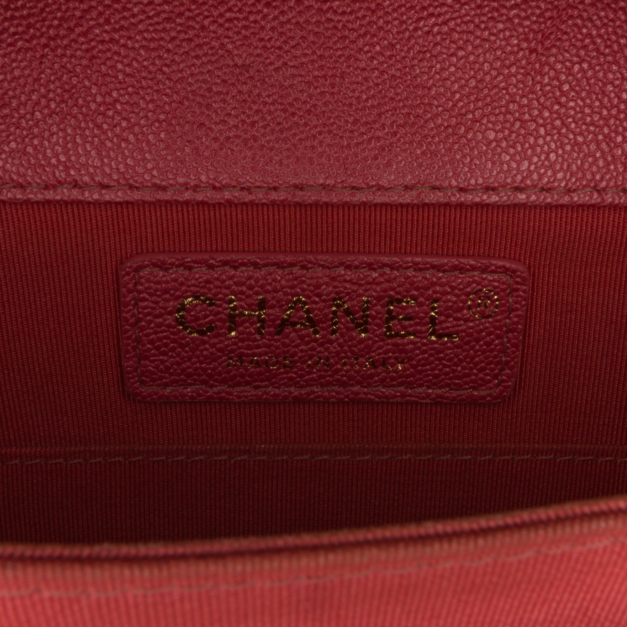 Chanel | Pre-Owned North South Boy Flap | Pink