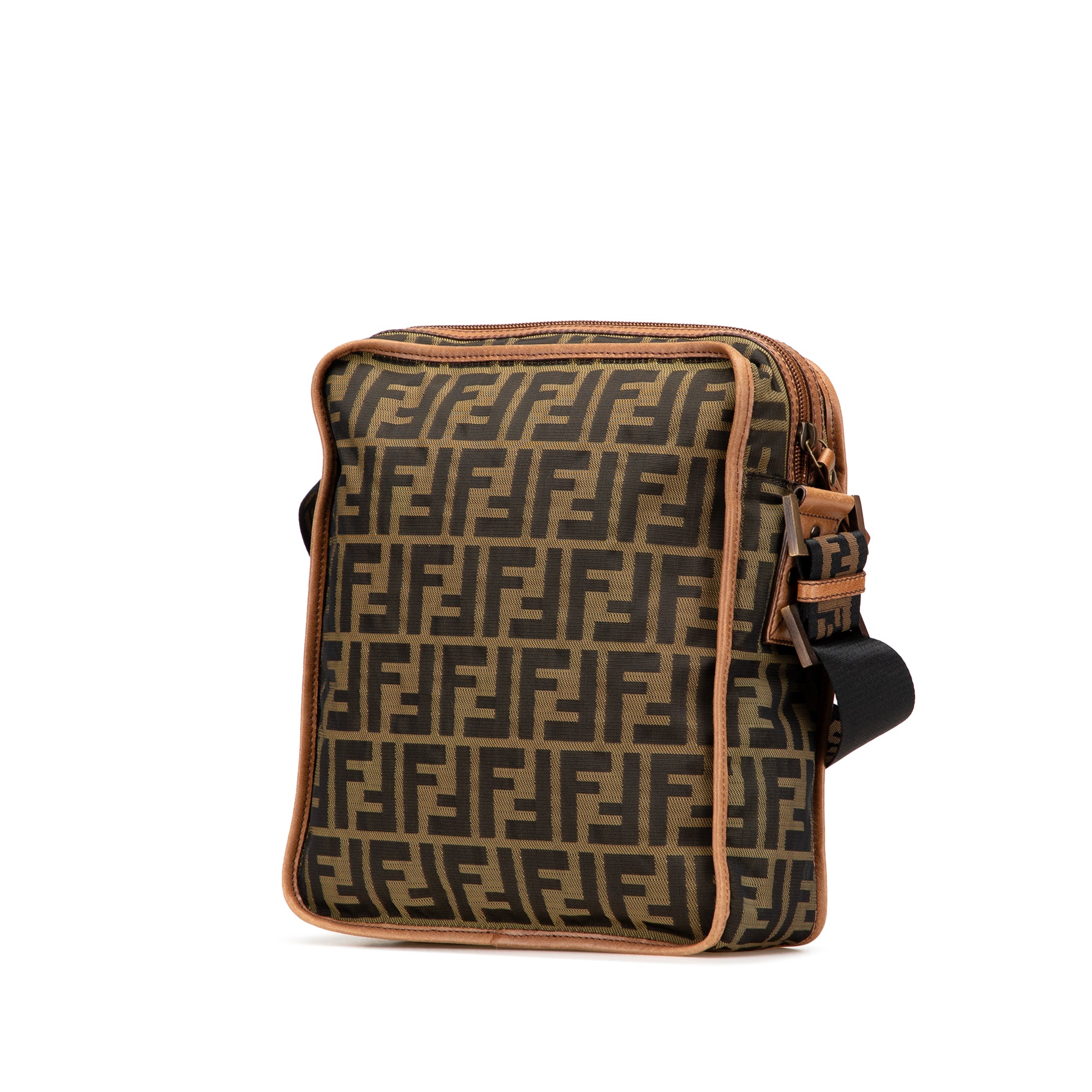 Luxclusif | Fendi | Pre-Owned Zucca Canvas Crossbody | Brown