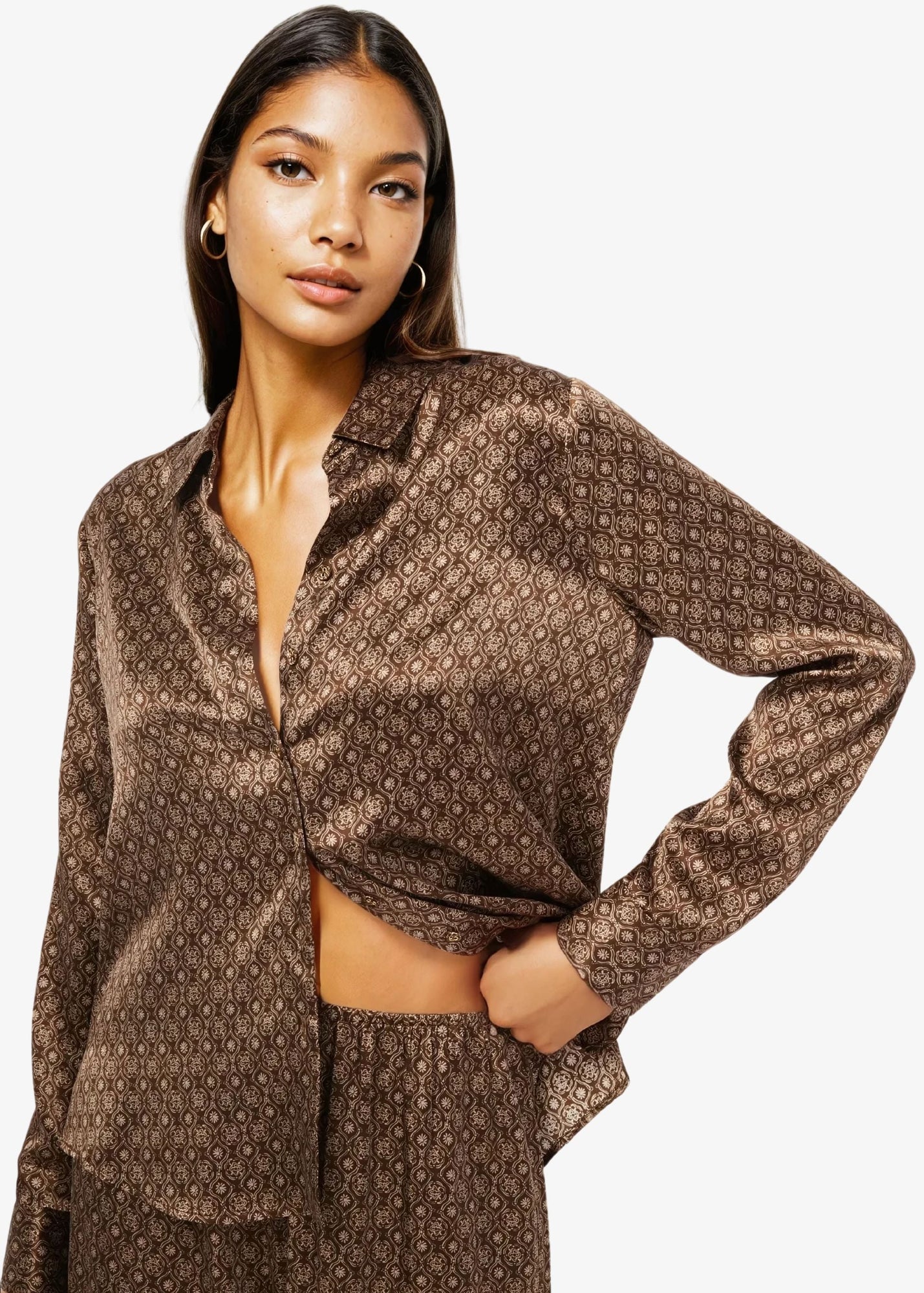 Veronique Blouse | Chicory Mosaic