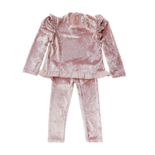 Baby Girls | Velour Lounge Set | Pink