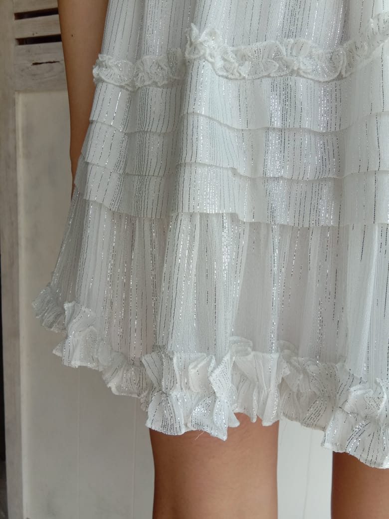 True Short Skirt | White