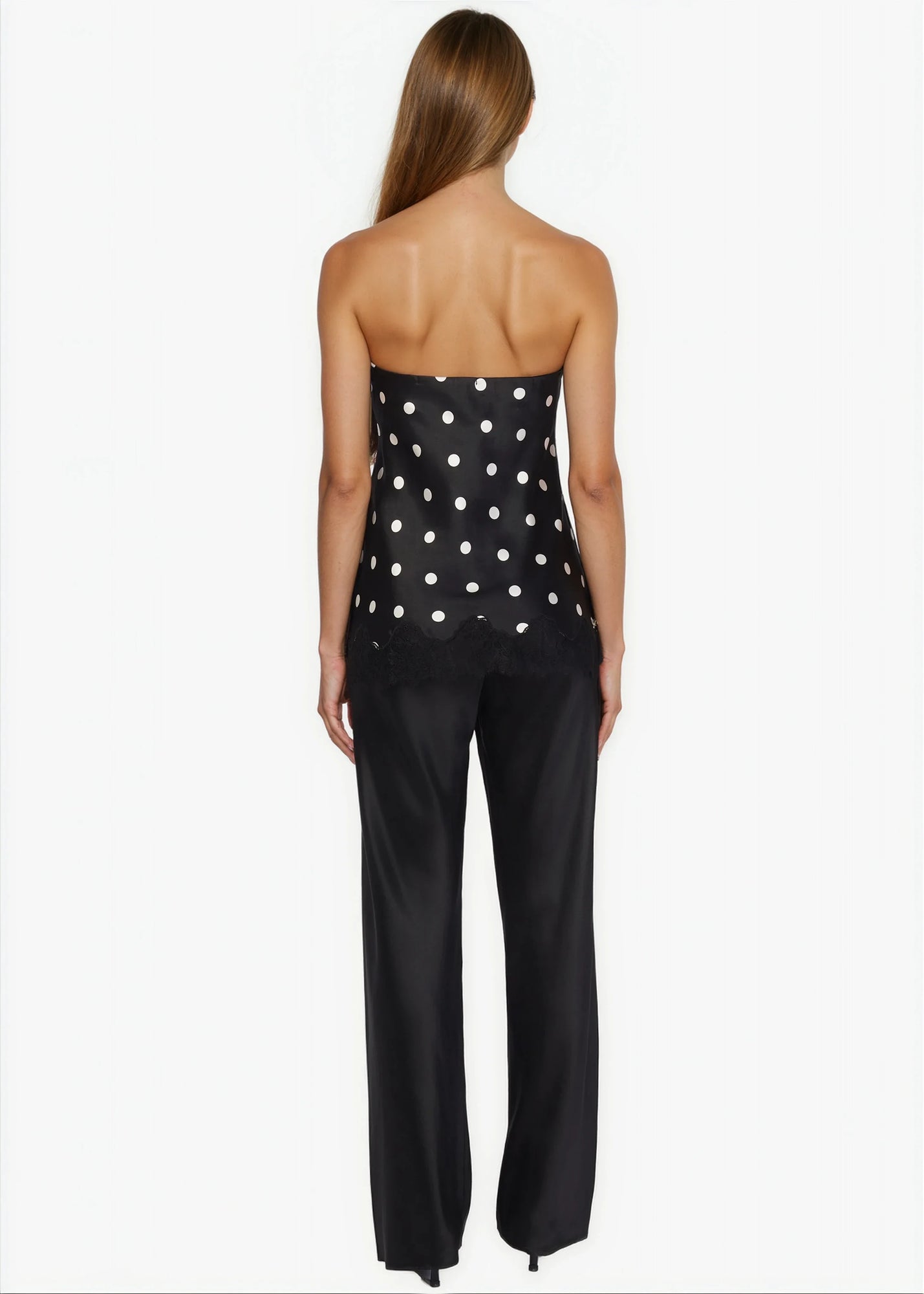 Odessa Strapless Camisole | Polka-Dot