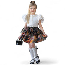 Baby Girls | Alexis Blouse and Skirt Set | White x Multi