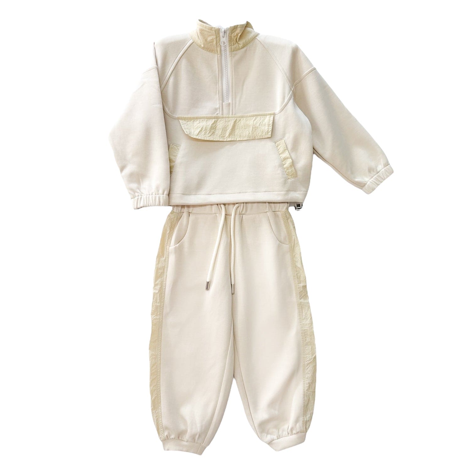 Baby Boys | Modal Track Suit | Beige