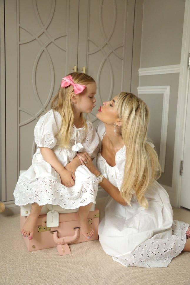 Women | Blanca Cotton Mom Dress | White