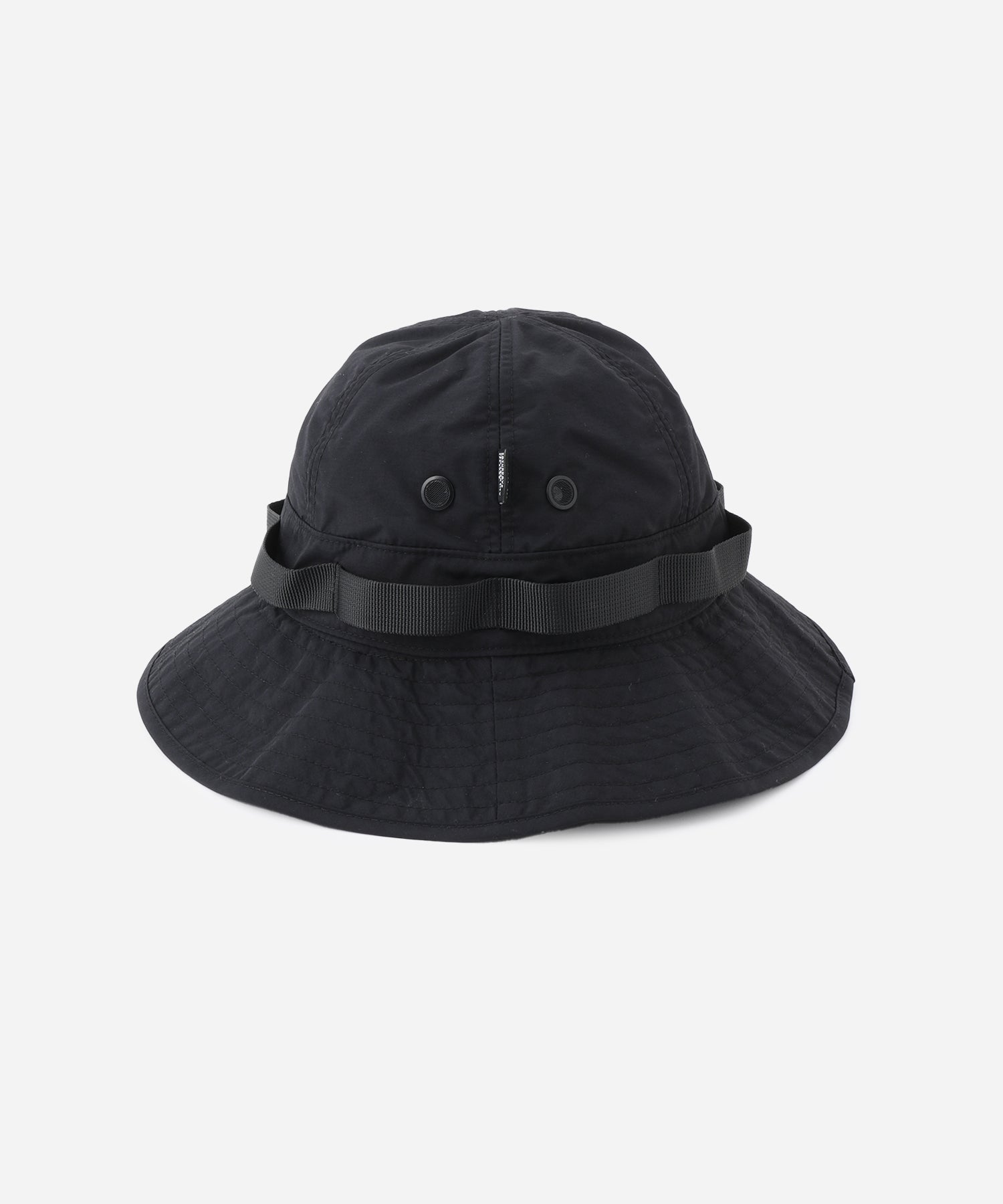 Unisex | Cotton Nylon Boonie Hat | Black