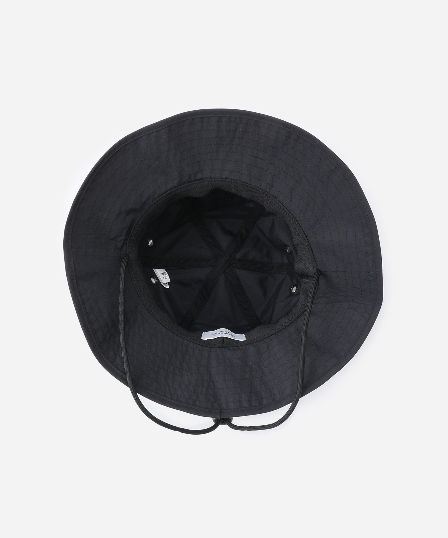 Unisex | Cotton Nylon Boonie Hat | Black